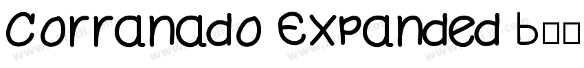 Corranado Expanded B字体转换